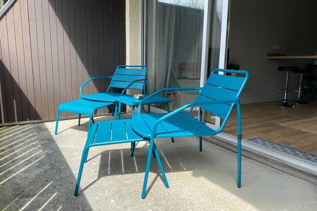 Coeur De Cabourg- Joli Studio Avec Terrasse - Apartment Bagian luar foto